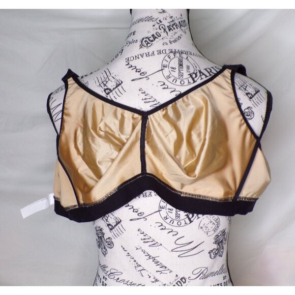 🆕CHANTELLE C Magnifique Wireless Non-Padded Minimizer Bra 34DDD Black #1892 - Picture 11 of 11